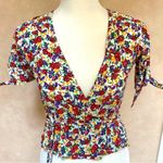 Faithfull the Brand Faithful Brand Lucy Wrap Top Lumina Photo 1