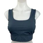 Lululemon Women's Blue Sleeveless Scoop Neck Wide Strap Activewear Sports Top M Size M Photo 0