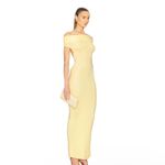 Helsa Aaliyah Maxi Knit Dress in Butter Yellow Photo 2