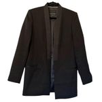 Banana Republic Women’s Tuxedo Style Blazer Black Size 4 Photo 7