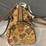 Dooney & Bourke Multicolor Heart Shoulder Bag Photo 3