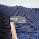 Simply Vera Vera Wang Pull On Cropped Wide Leg Pants Size L Beach Coastal Casual Blue Size L Photo 3