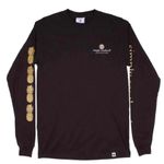 Simply Southern 🔵 SALE 3/$25  BLACK GOLD PINEAPPLE GRAPHIC LONG SLEEVE TEE SHIRT Photo 0