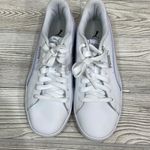 White PUMA Vikky V2 Leather Sneakers Photo 0