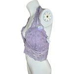 Rue 21 True by Lavender Purple Halter Bralette 2X 40D- 40DD Padded Lace NWT Photo 1