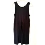 Columbia  Easy Does It! Black Drawstring Waist Utility Pocket Sun Dress Sz M Photo 1