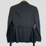 EXPRESS Vintage Women’s Military Style Utility Blazer Jacket Power Dressing Sz.S Photo 5