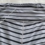 Athleta Active Relay Striped Tight Leggings in Grey and Black Stripe Size Medium Photo 11