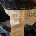 Everlane original cheeky jeans straight leg size 26 organic cotton Photo 4
