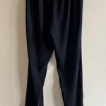 Eileen Fisher  BLACK ELASTIC WAIST WOMENS SIZE‎ S DRESS PANTS SIDE ZIPPER WORK Photo 6