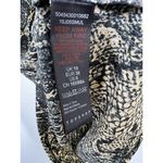 Topshop Crinkle Snake Print Mini Dress Size 6 Long Sleeves Puff Shoulder Bodycon Photo 3