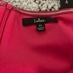 Lulus  hot pink strapless dress NWT size XL Photo 3