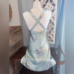 Jones New York Pastel satin Floral Blouse Photo 2