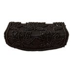 Vintage Beaded Evening Lipstick Case Holders Lot Red & Black Floral With Mirrors Photo 2