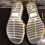 Carnaby London Power patent sandals lakers Yellow Purple Women’s Size 5.5 36 Photo 5