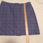 Peter Millar Womens Golf Skirt Polyester Spandex Checkered Blue White Sz 10 EUC Photo 3