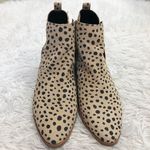 DV by Dolce Vit Dolce Vita Kaidie Leather Cheetah Animal Print Ankle Boots Tan Black 8 Photo 1