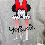 Disney Minnie Mouse Cropped Tee by Hybrid Gray L Gray Size undefined Photo 4
