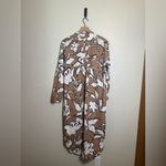 Anthropologie  Maeve The Soren Long-Sleeve Midi Shirt Dress Photo 2