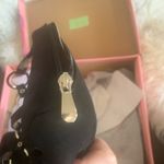 Via pinky Black Heels O-Ring Chain Open Toe Pumps 6.5 NIB Photo 4