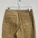 Mossimo Tan Leather Pants Sz 8 Photo 5