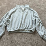 Free People Movement Free People Half-Zip Pullover Grey M Photo 0