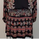 Free People Revolve Moonlight Drive Dress S  Black Smock Long Sleeve Tassel Boho Photo 10