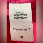 Tuckernuck Pomander Place Easton Swing Blouse Fuchsia Pink Top Size Medium Photo 3