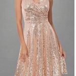 Grace Karin NEW  Sequin Dresses V-Neck Sparkly Glitter Evening Party Dress L Photo 7