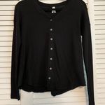 Mudd Button Up V Neck Waffle Knit Shirt Photo 0