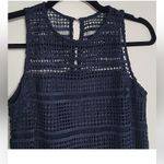 Abercrombie & Fitch 154  Lace Summer Vacation Wedding Guest Navy Dress XS Photo 2