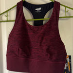 Avia NWT  Women's Maroon Sports Bra / J3 Photo 0