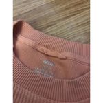 Aerie Crewneck Cropped Oversized Ribbed Sweatshirt Size XS Photo 2
