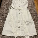 SO White Jean Button-Up Sun Dress -  Brand size XS Photo 1