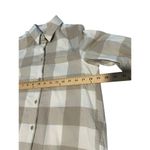 Lululemon  Full Day Ahead Plaid Shirt 4 Mojave Tan Nimbus‎ Flannel Soft #WX5-5 Photo 4