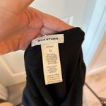 Max Studio black long sleeve mini fleece like sweater dress Photo 3