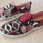 Pink Snake Print Sneakers 🐍 Size 8 Photo 2