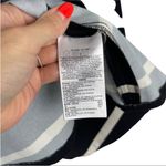 Banana Republic  Mixed Stripe Midi Skirt Size 2 Black and Cream Photo 10