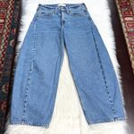 Abercrombie & Fitch Abercrombie Curve Love The Barrel Mid Rise Jeans Photo 1