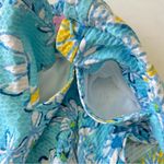 Lilly Pulitzer Adie Breakwater Blue Daisy Dance Allover Shorts Sz 4 Photo 11