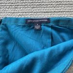 American Eagle Blue Gray Red Aztec Print Wool Blend Western Mini Skirt Size 8 Photo 4