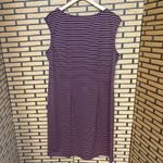 Ashley Stewart  Pink And Blue Stripe Tank‎ Dress Size 18/20 Photo 1