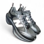 Ganni NWT x New Balance Silver and Pink WRPD Runner UNISEX Photo 0