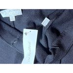 St. John Basics Marie Gray Knit Wide Leg Pants Black Career Casual Cozy USA FLAW Size 6 Photo 6