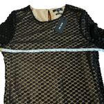 Miss Me NWT  Bell Sleeve black dress size medium D Photo 7