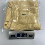 Forever 21 women's light yellow waffle knit cropped long sleeve casual shirt M Photo 7