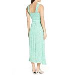 Faithfull the Brand  midi green floral dress size S C8 Photo 1