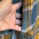 Wild Fable  Womens Medium Flannel Shirt Plaid Button Front Long Sleeve Pockets # Photo 3