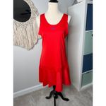 Adidas Women's Adipure Formotion Orange-Red Drop Waist Short Mini Tennis Dress L Photo 0