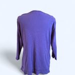 Purple Vintage 2000s Quacker Factory cardigan with sparkly beading Size XL Photo 3